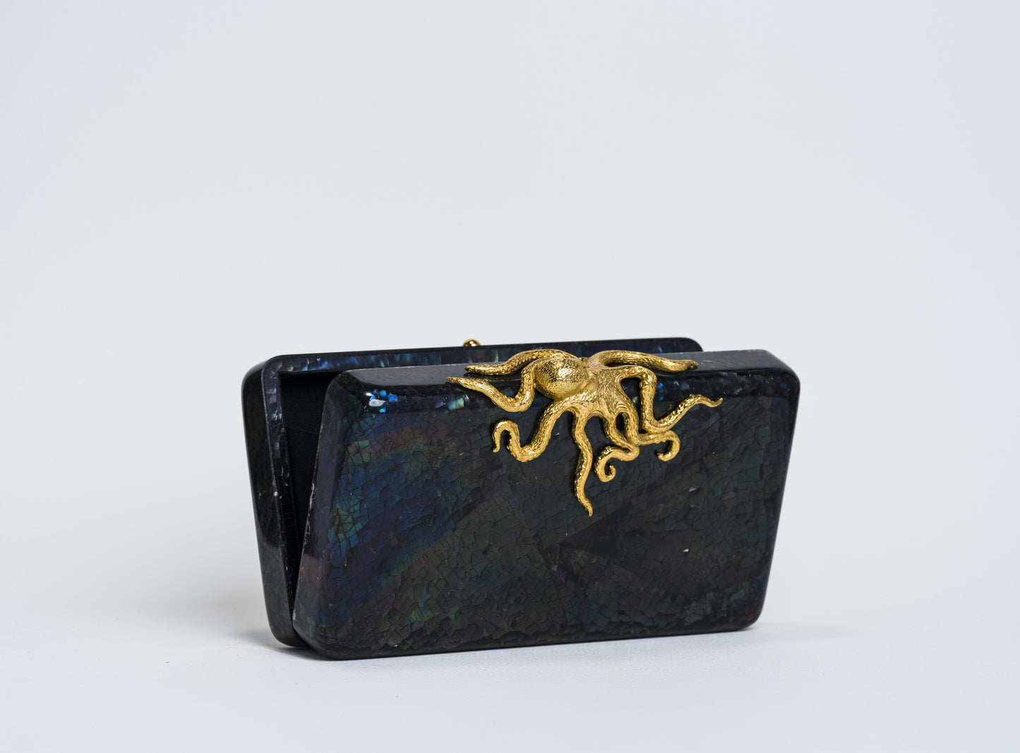 Octi Minaudiere in Rainbow Tab Shell