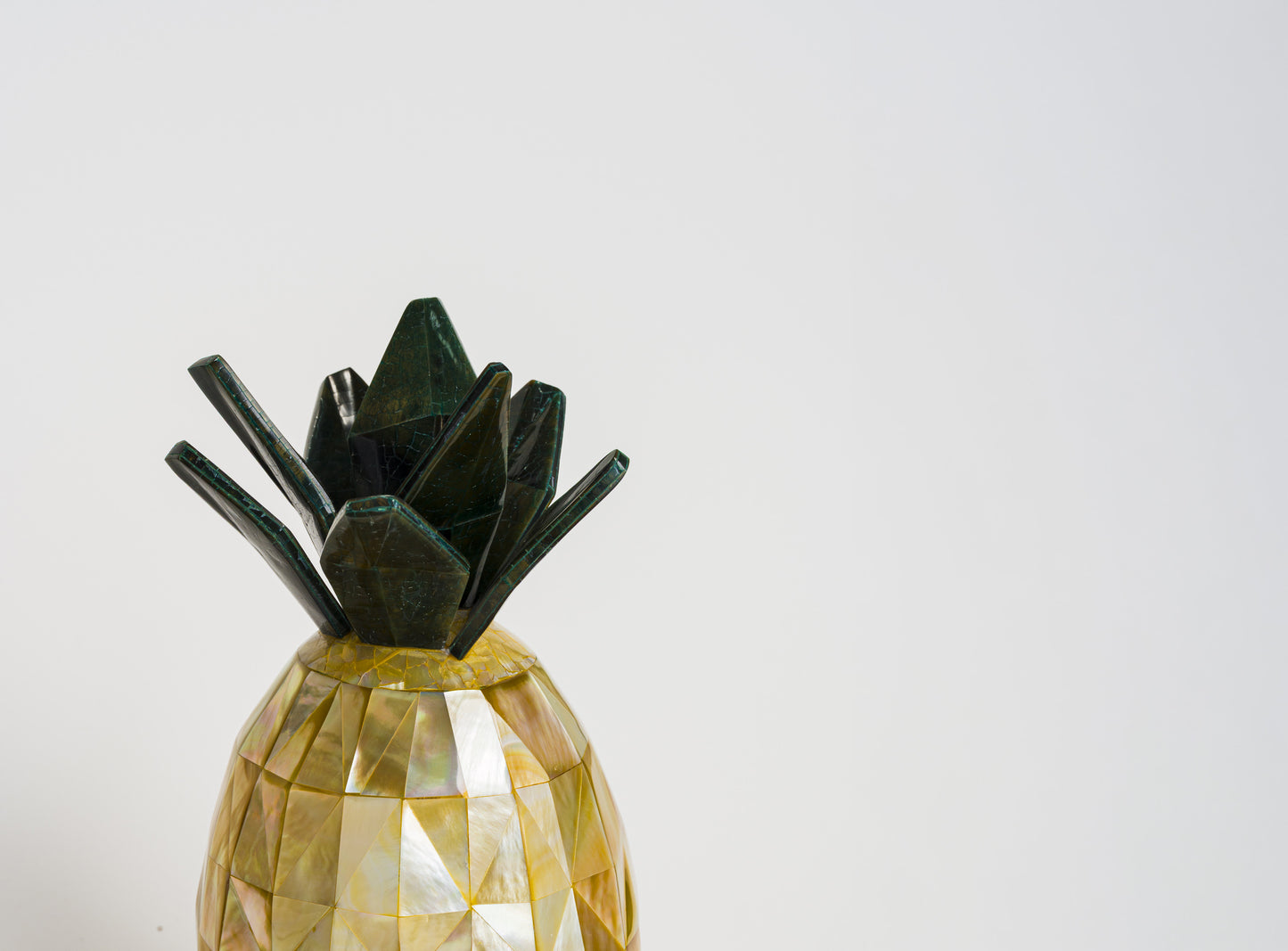Pineapple in Yellow MOP Shell