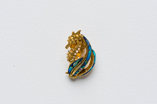 3 Sea Horse (Paua, Yellow and White cabebe)