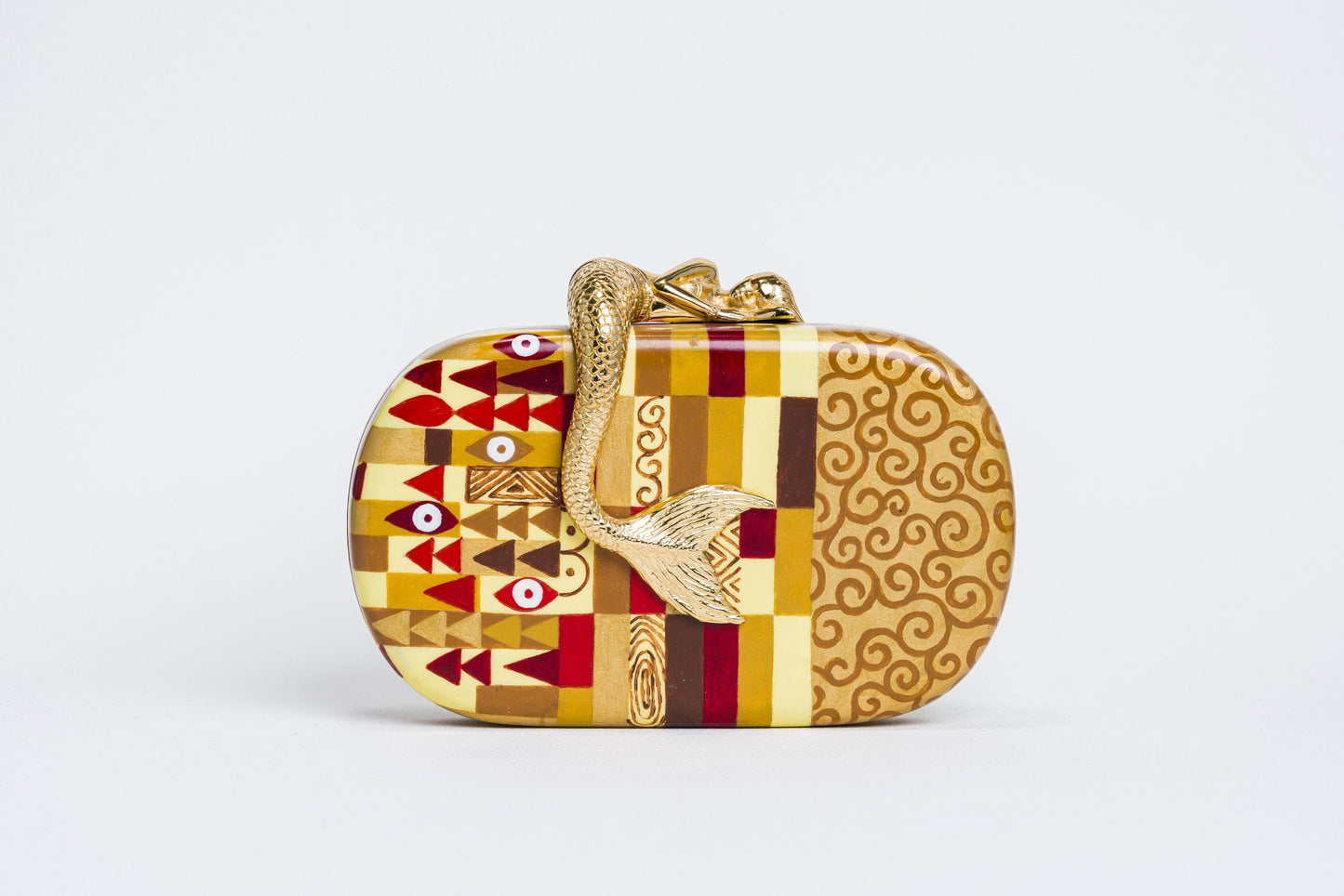 Siren Minaudiere in Klimt Red