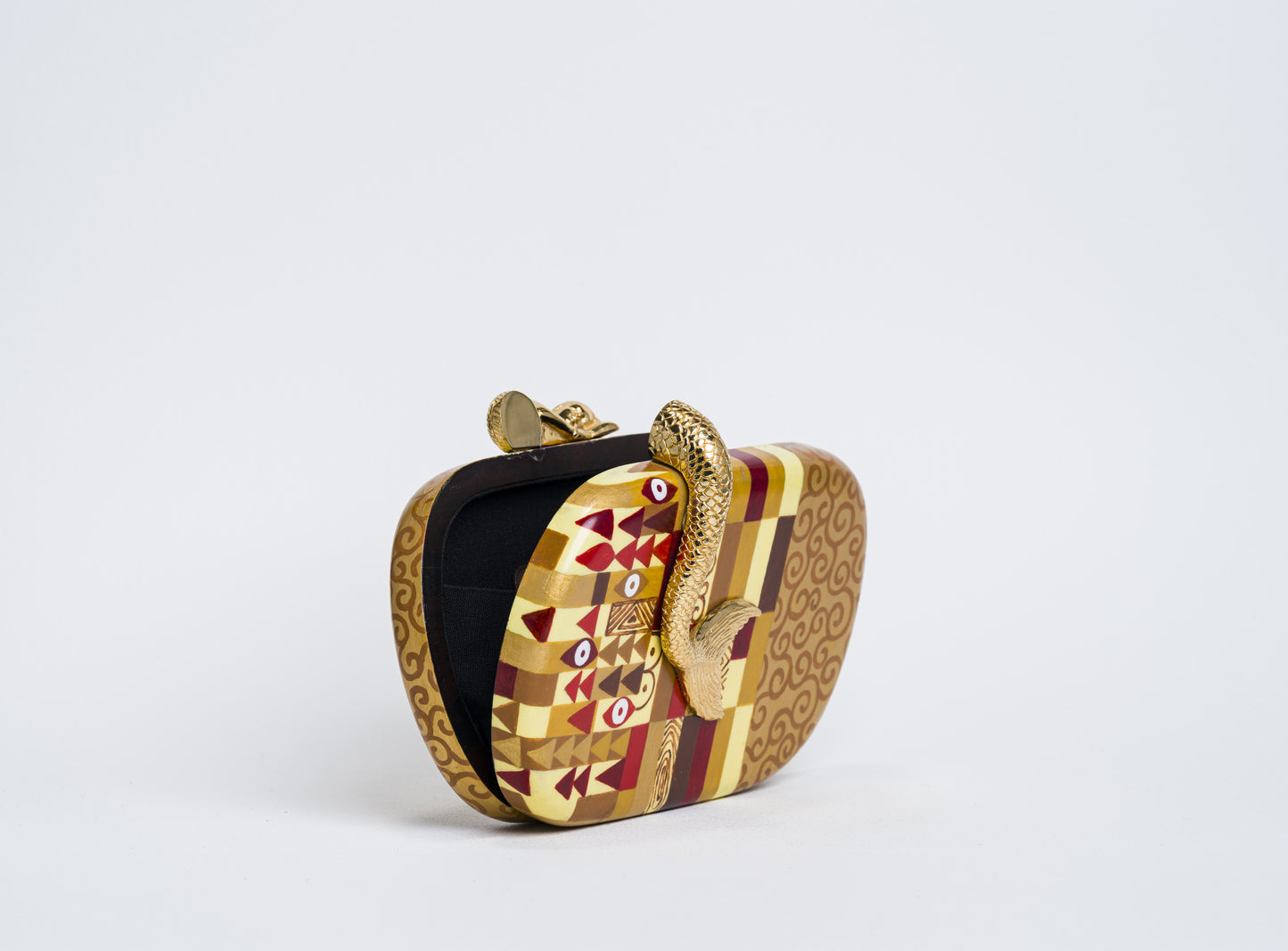 Siren Minaudiere in Klimt Red