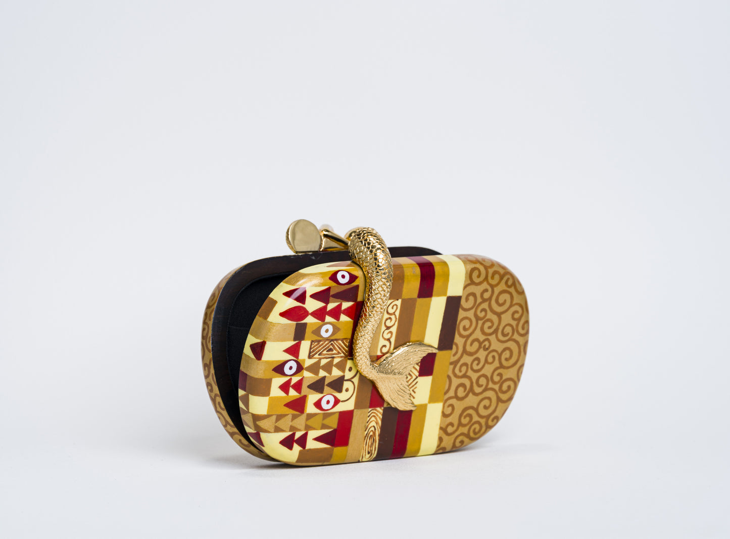 Siren Minaudiere in Klimt Red
