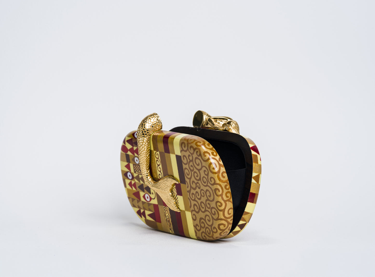 Siren Minaudiere in Klimt Red