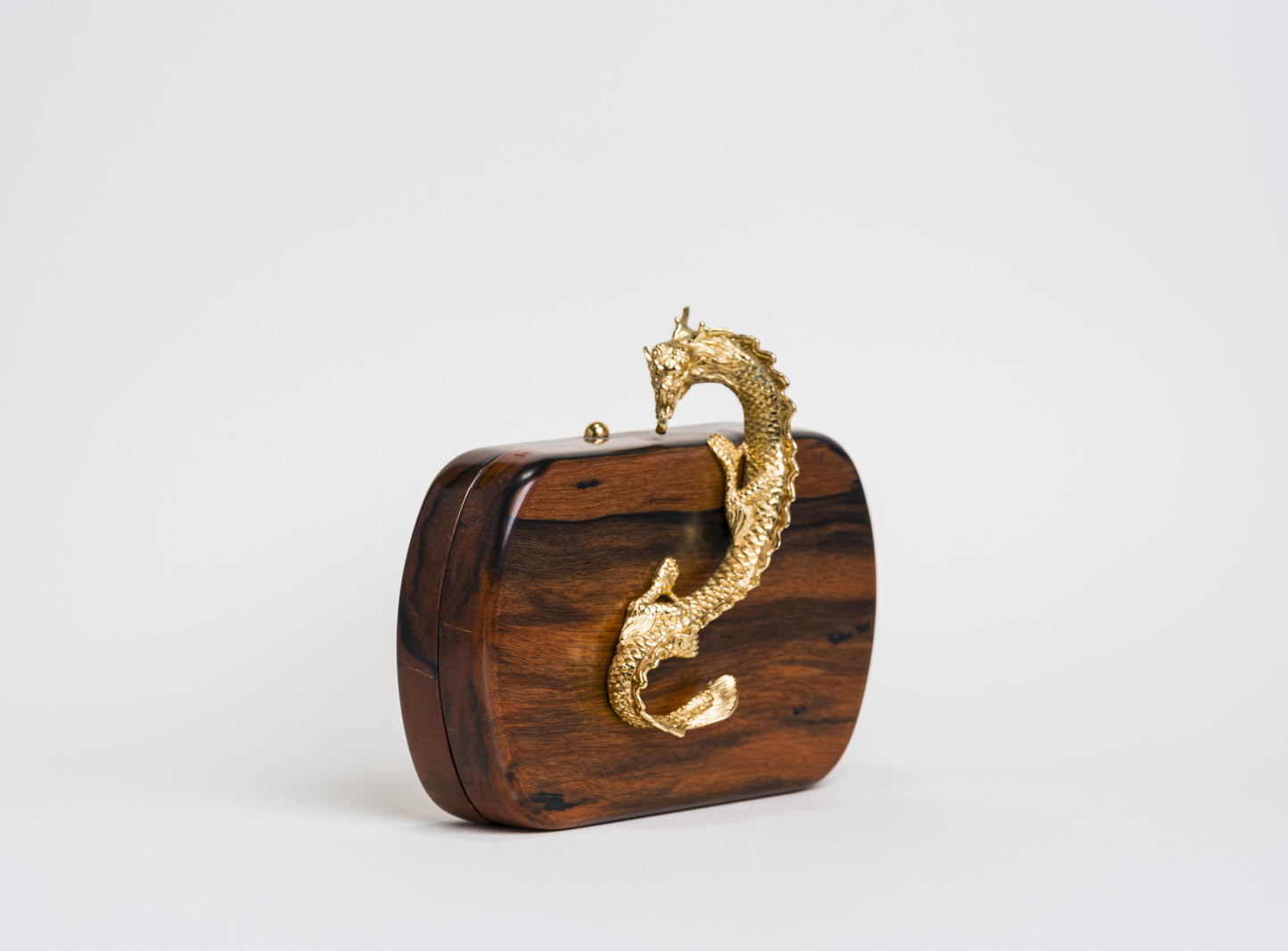 Suzy Wong Minaudiere in Kamagong Wood