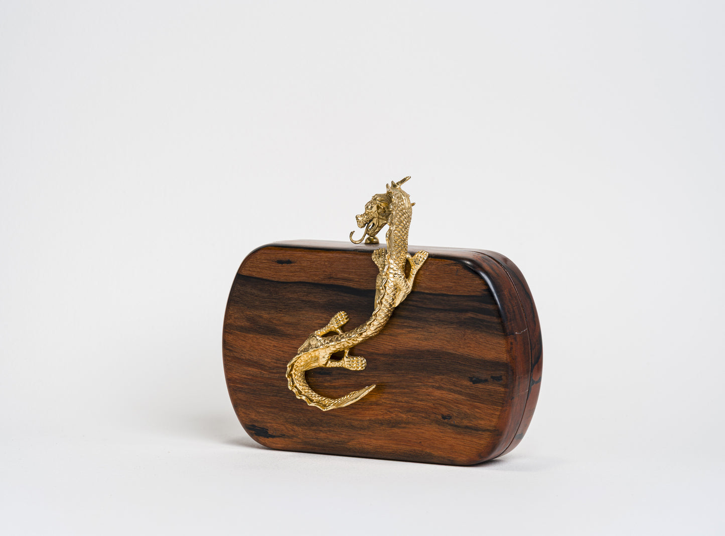 Suzy Wong Minaudiere in Kamagong Wood