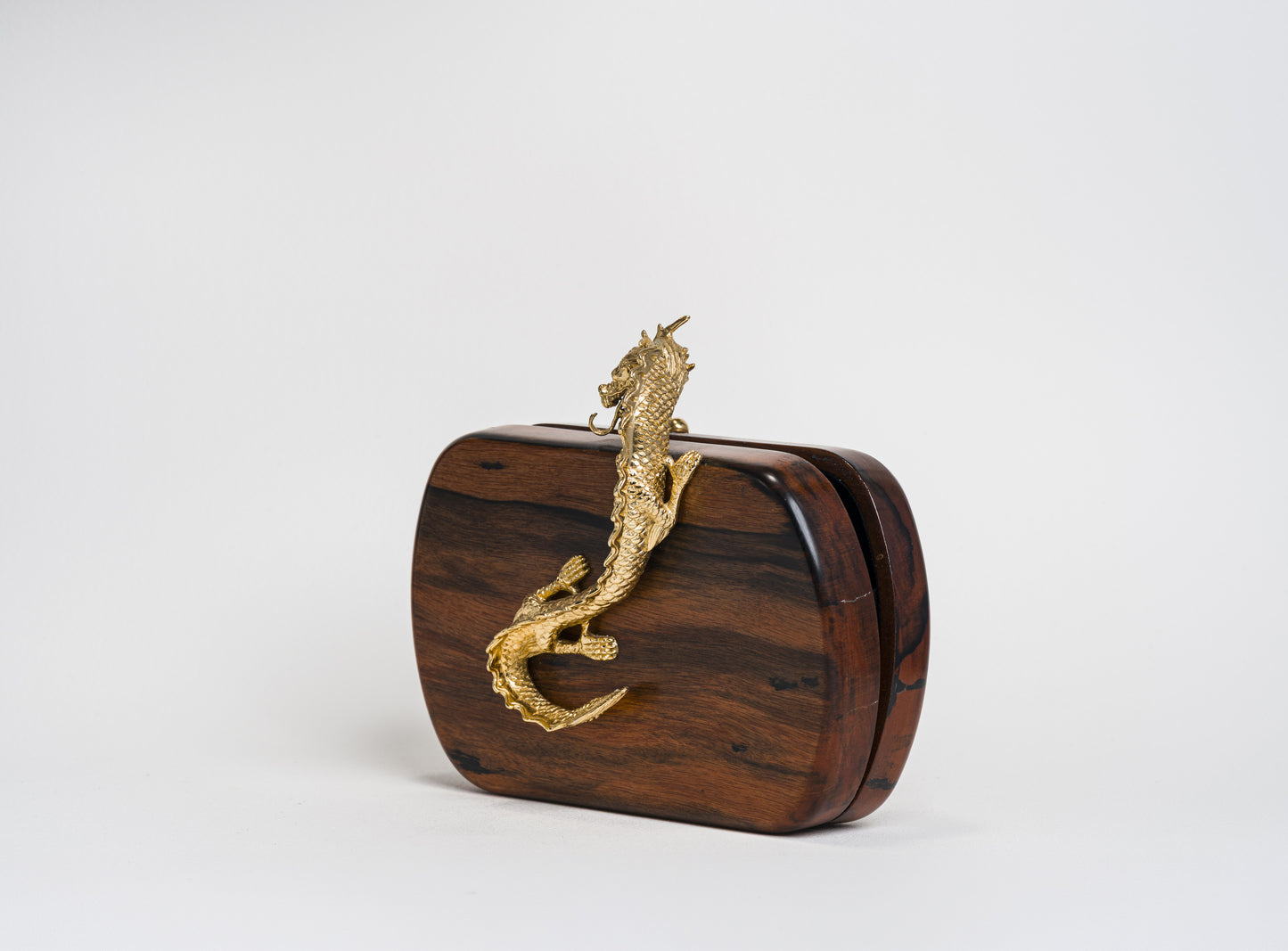 Suzy Wong Minaudiere in Kamagong Wood