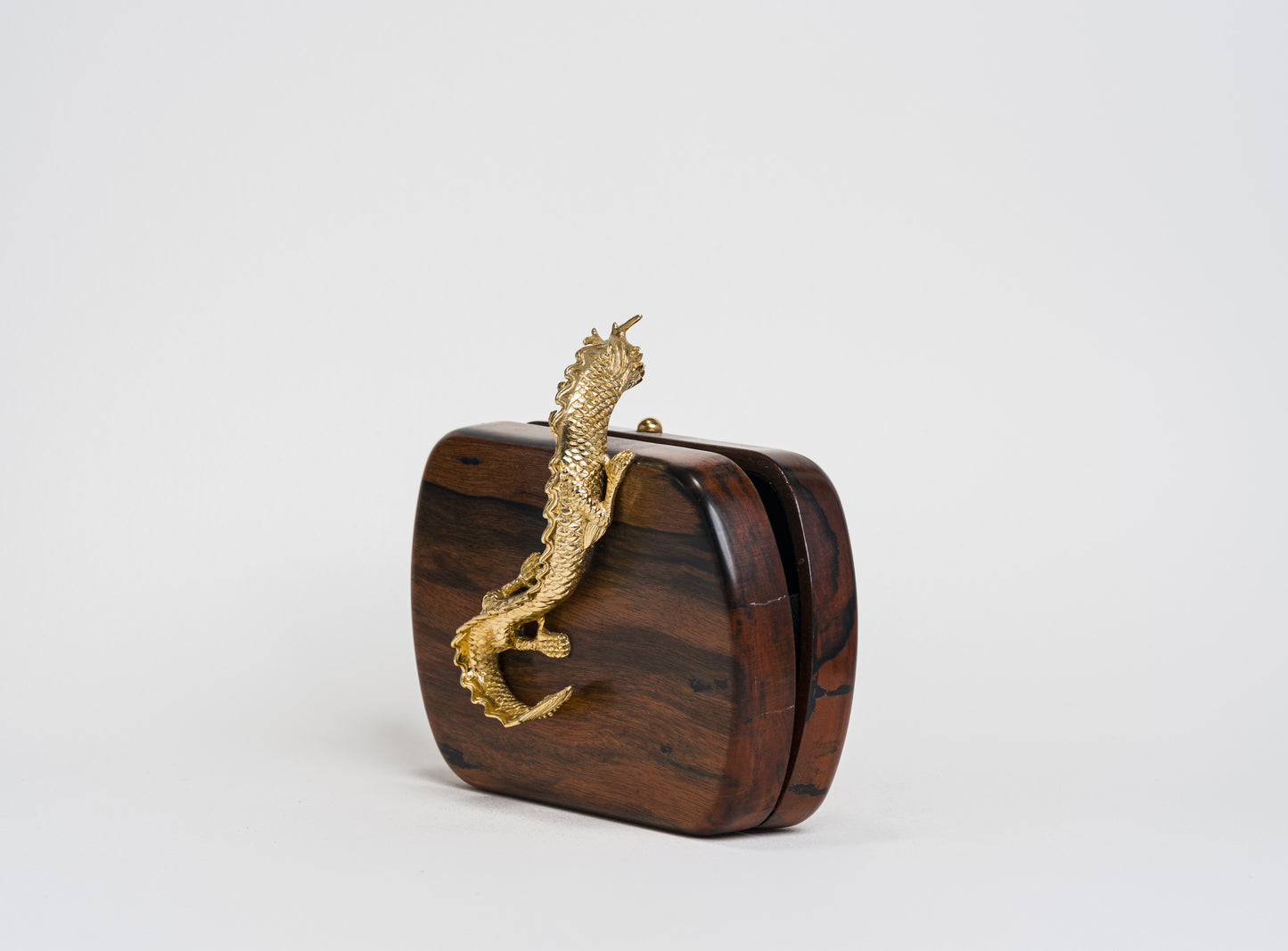 Suzy Wong Minaudiere in Kamagong Wood