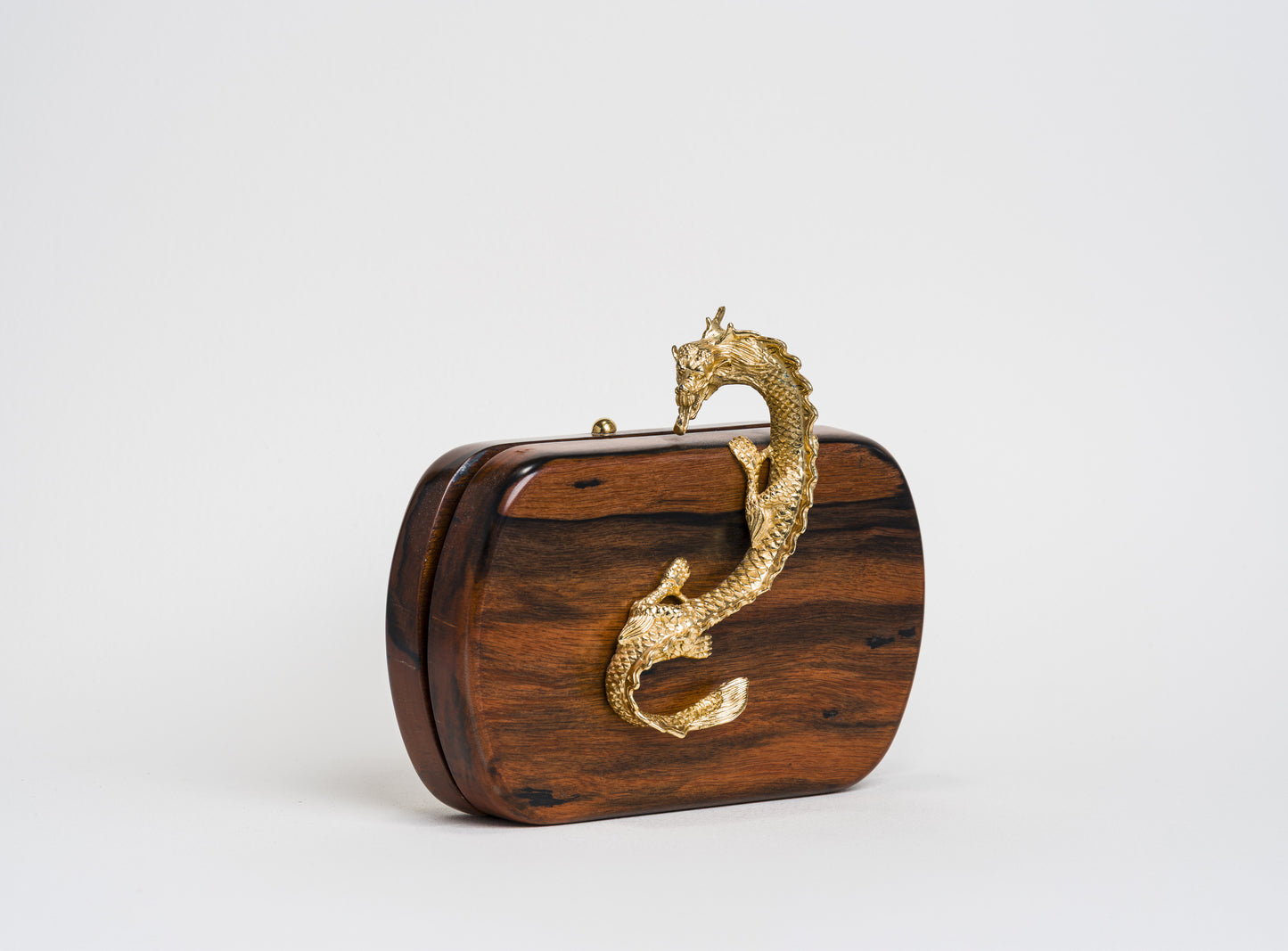 Suzy Wong Minaudiere in Kamagong Wood