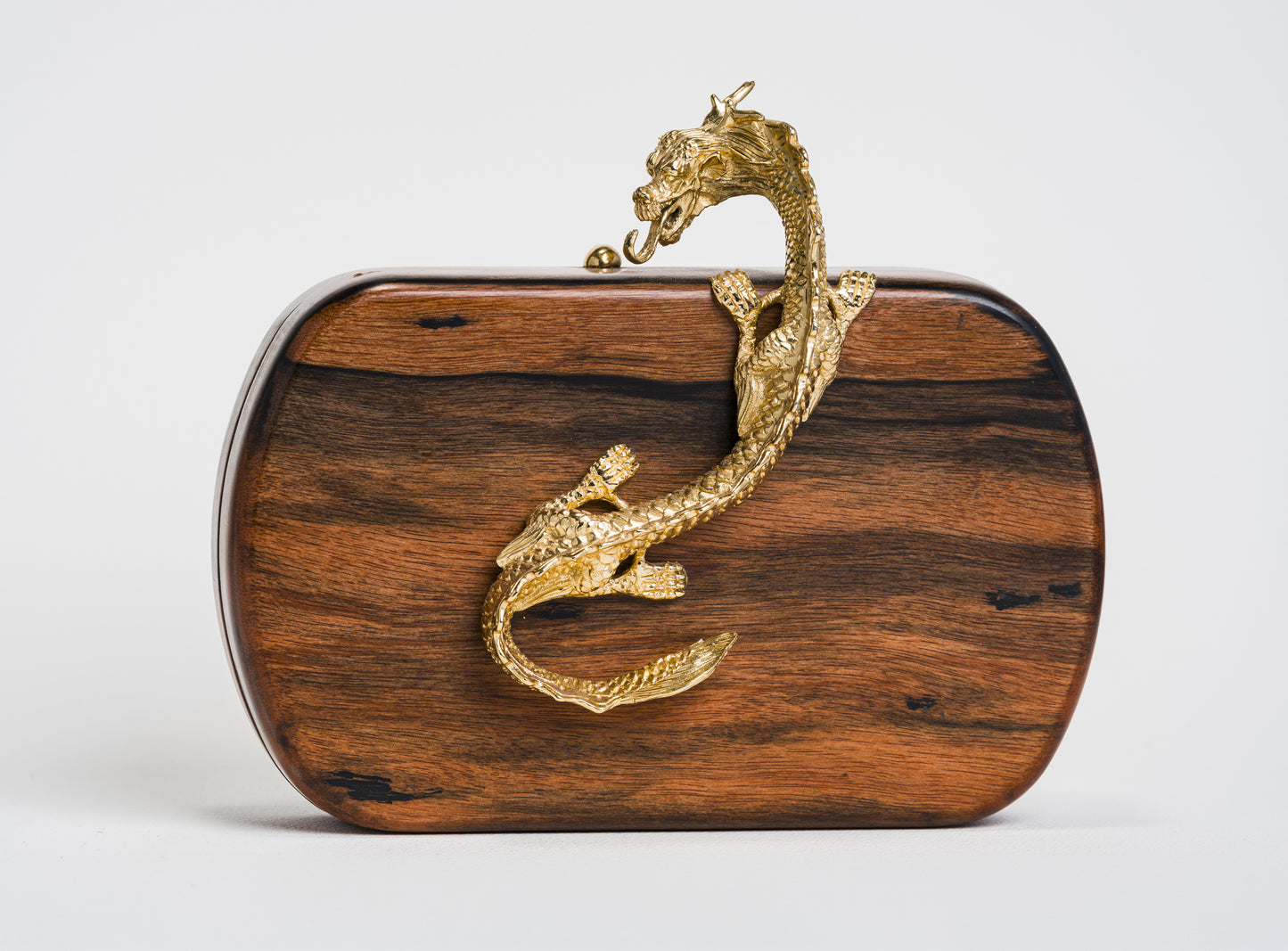 Suzy Wong Minaudiere in Kamagong Wood
