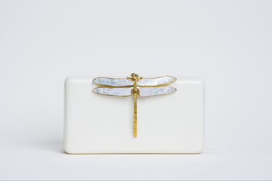 Dragonfly White Parchment