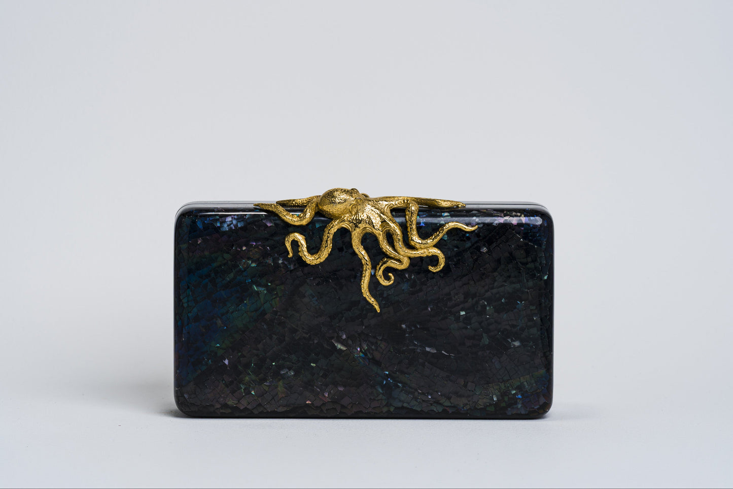 Octi Minaudiere in Rainbow Tab Shell