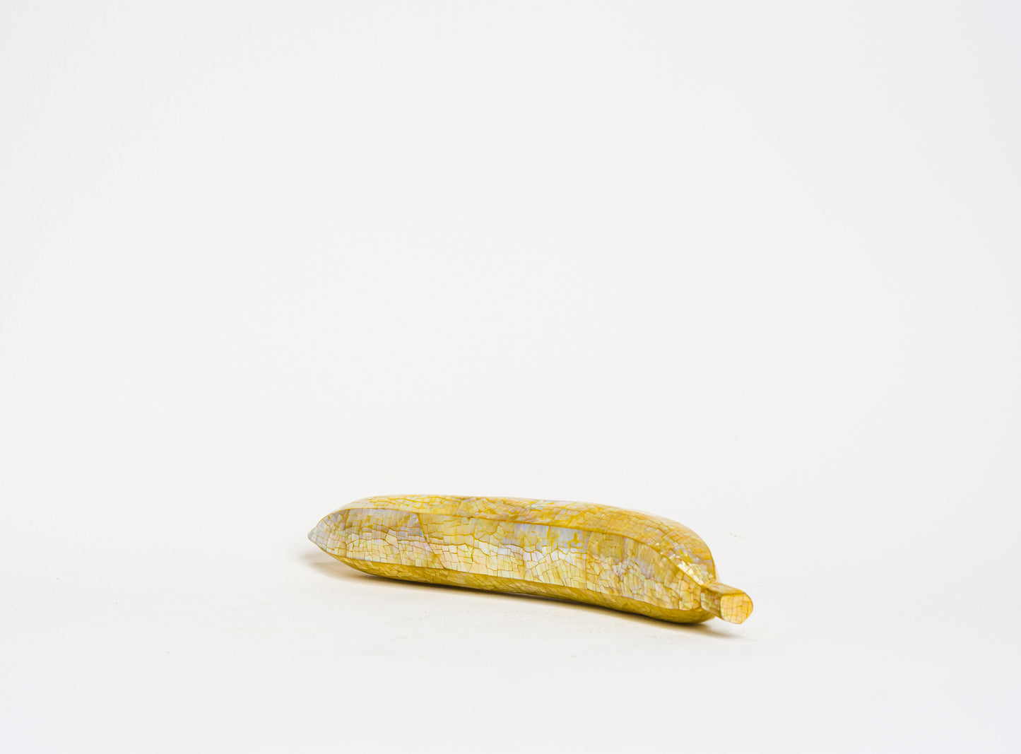 Banana in Yellow MOP Shell