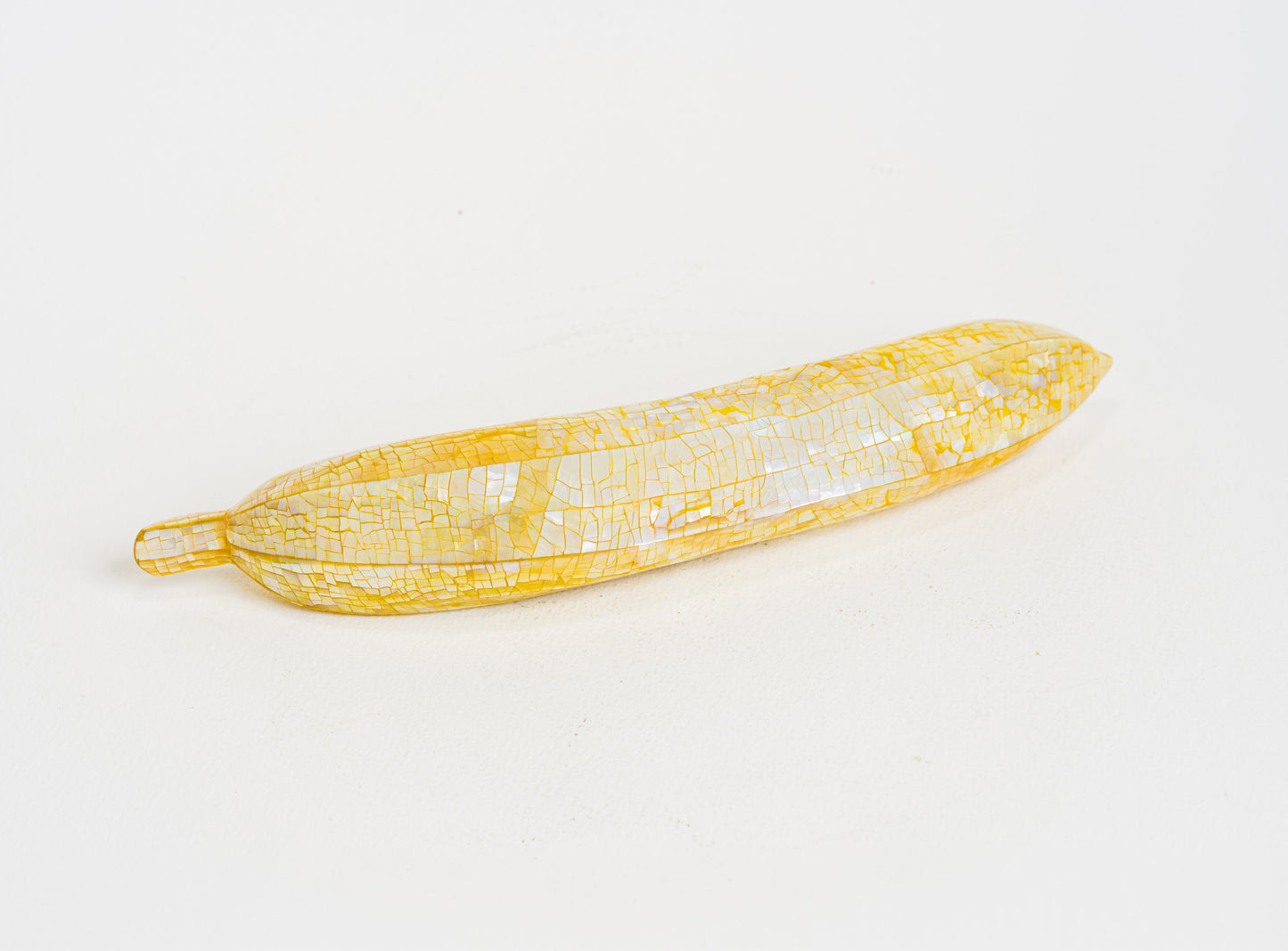 Banana in Yellow MOP Shell