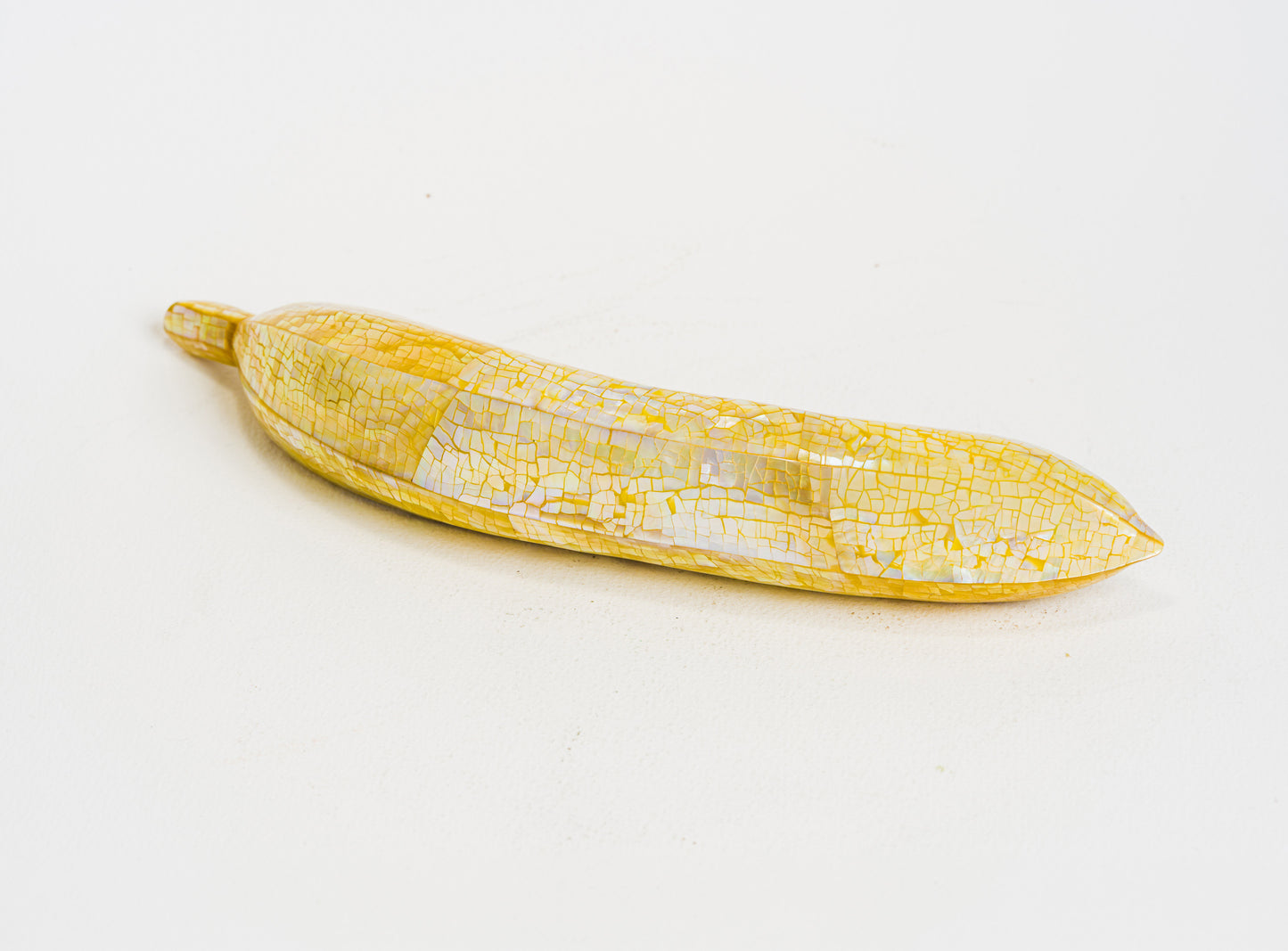 Banana in Yellow MOP Shell