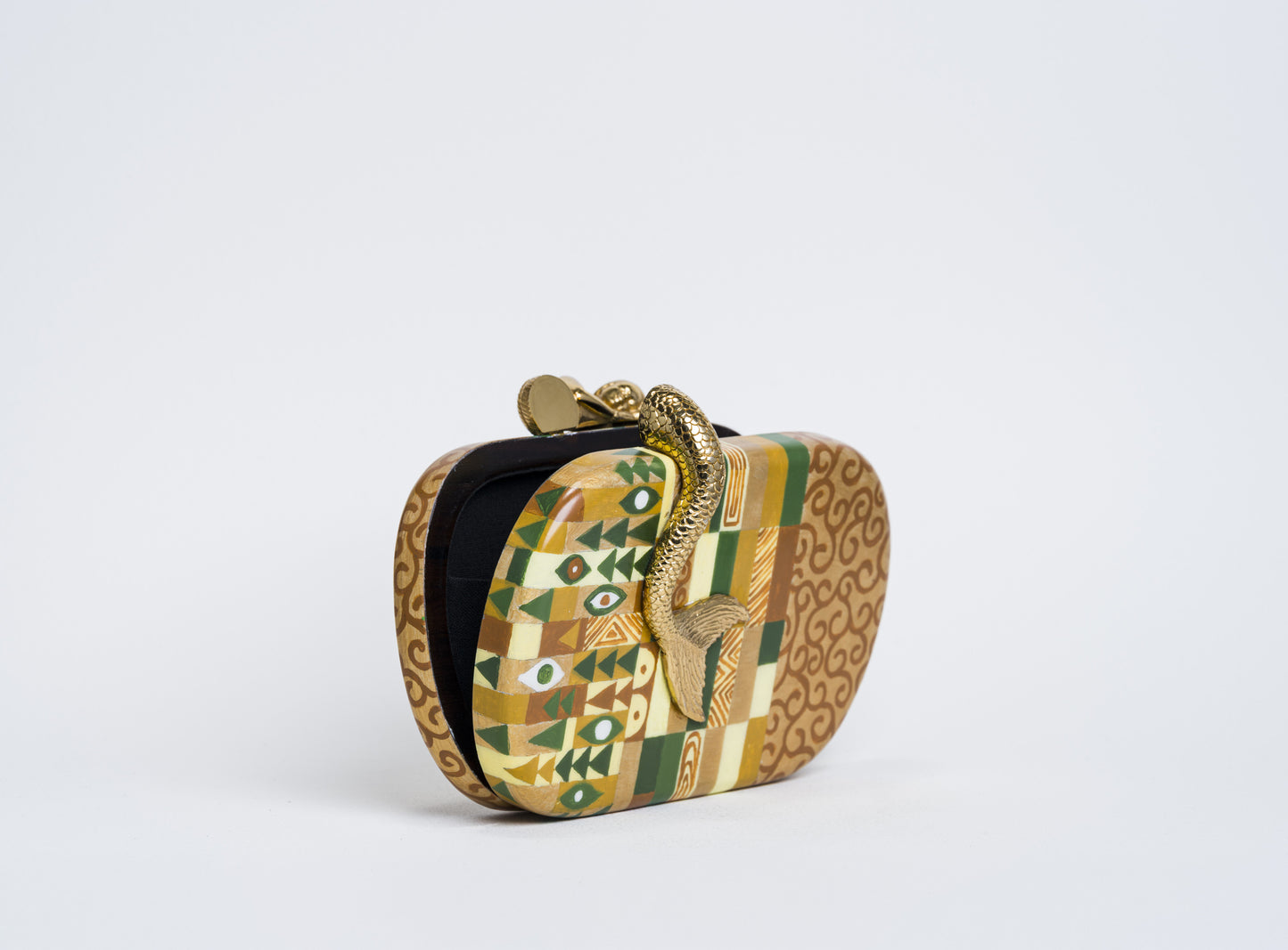 Siren Minaudiere in Klimt Green