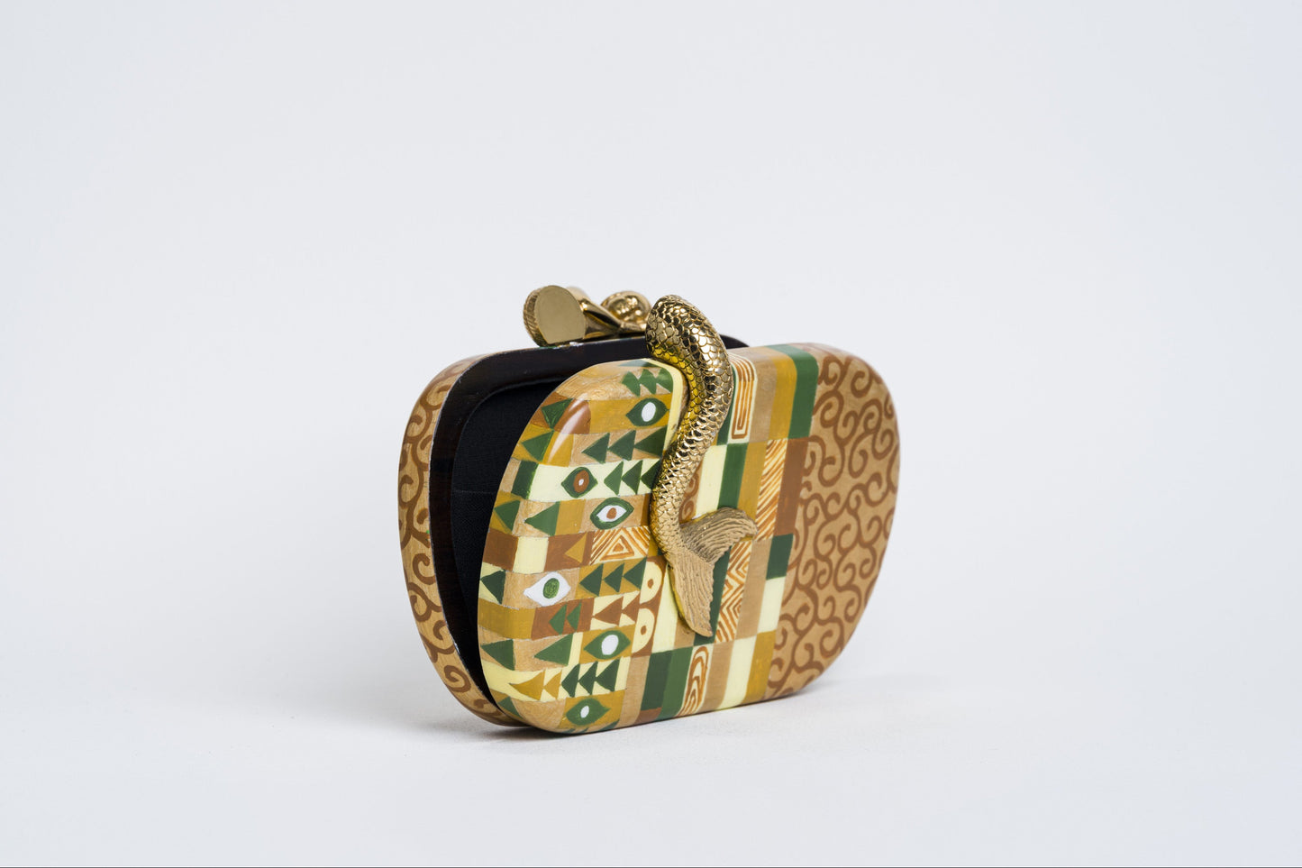 Siren Minaudiere in Klimt Green