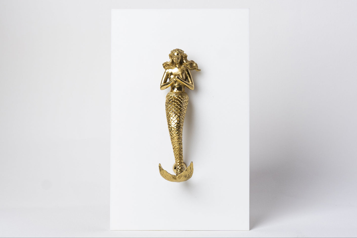 Siren Door Knocker in Gold